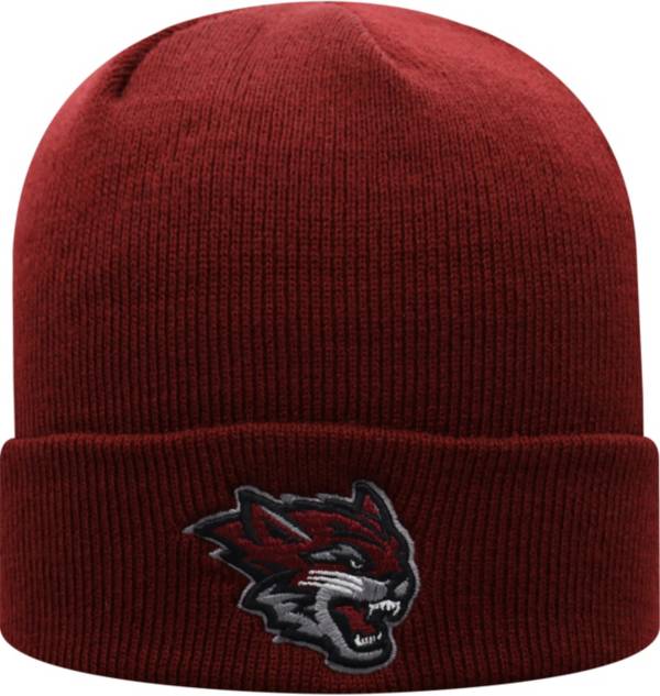 Top of the World Men's Chico State Wildcats Cardinal Cuff Knit Beanie