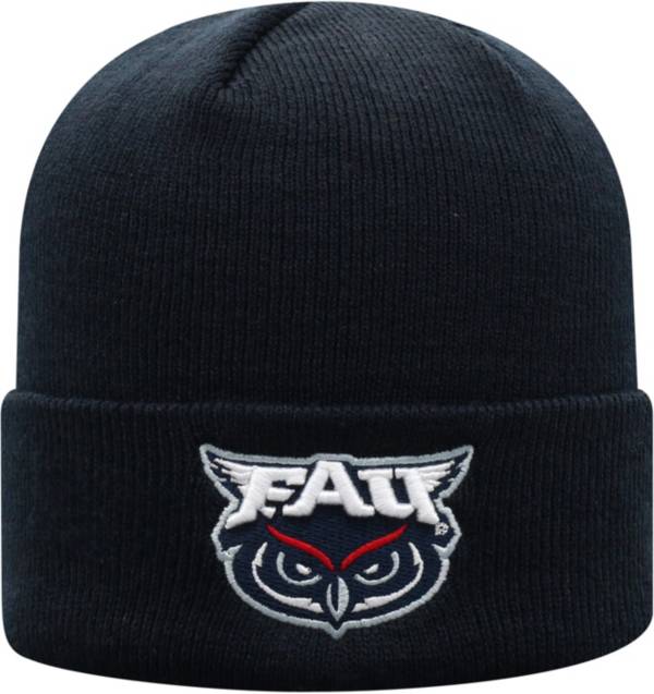 Top of the World Men's Florida Atlantic Owls Blue Cuff Knit Beanie