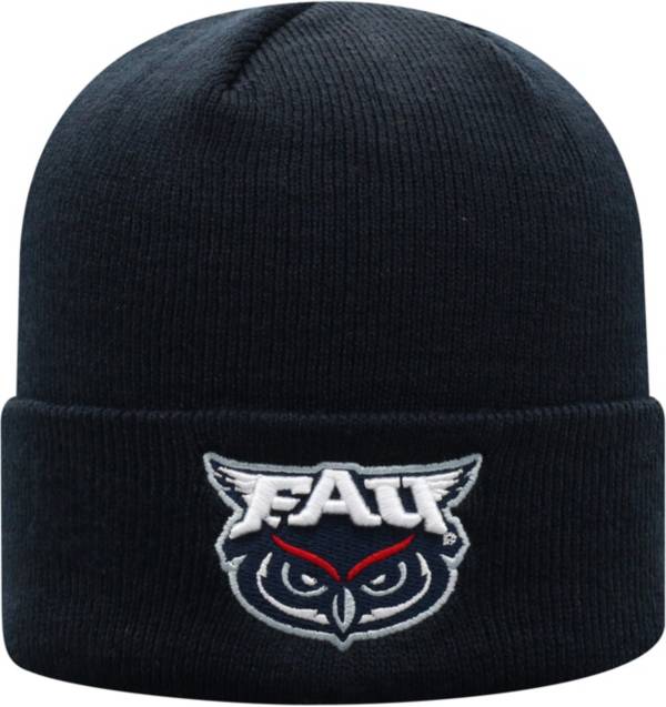 Top of the World Men's Florida Atlantic Owls Blue Cuff Knit Beanie