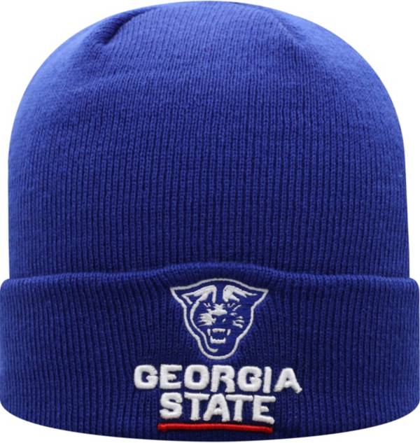 Top of the World Men's Georgia State Panthers Royal Blue Cuff Knit Beanie