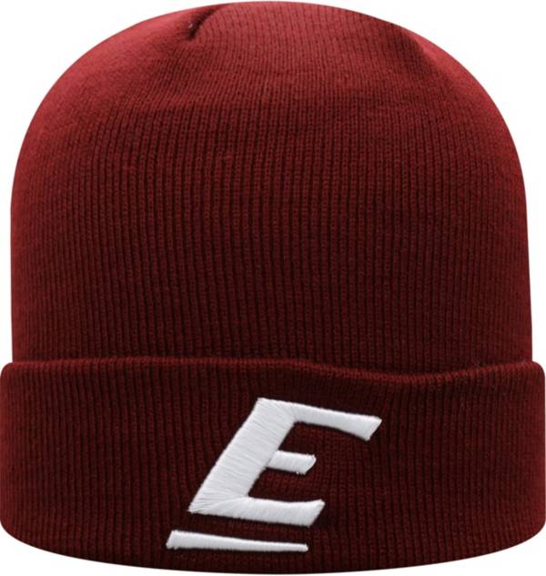 Top of the World Men's Eastern Kentucky Colonels Maroon Cuff Knit Beanie