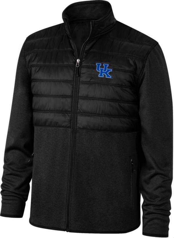 Top of the World Men's Kentucky Wildcats Black Hideaway Full-Zip Jacket