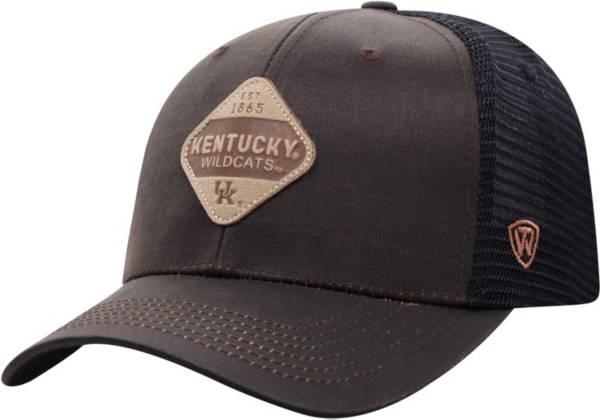 Top of the World Men's Kentucky Wildcats Elm Adjustable Black Hat