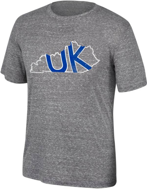 Top of the World Men's Kentucky Wildcats Heathered Grey State T-Shirt