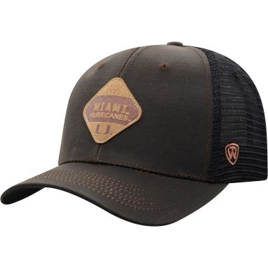 sorry, Top of the World Men's Miami Hurricanes Elm Adjustable Black Hat is currently out of stock