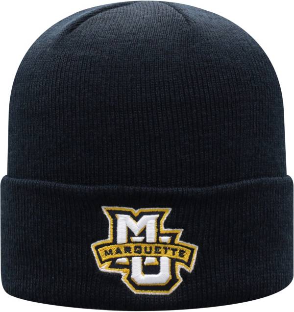 Top of the World Men's Marquette Golden Eagles Blue Cuff Knit Beanie