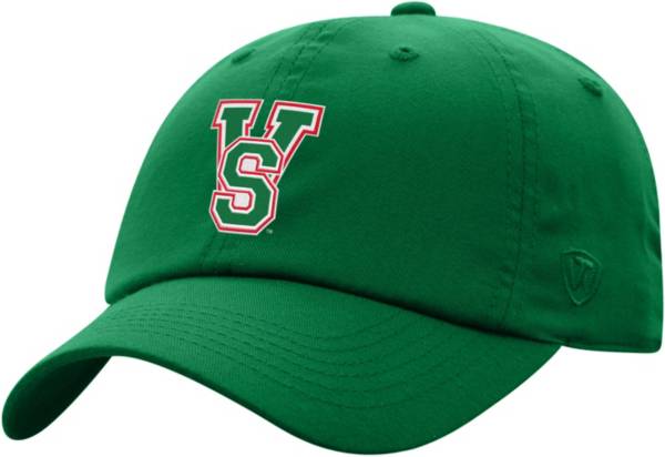 Top of the World Men's Mississippi Valley State Delta Devils Green Staple Adjustable Hat