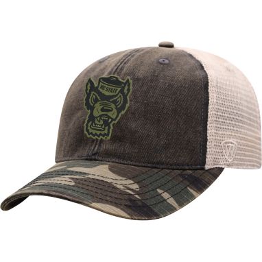 sorry, Top of the World Men's NC State Wolfpack Camo OHT Offroad Trucker Hat is currently out of stock