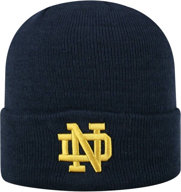 Top of the World Men's Notre Dame Fighting Irish Navy Cuff Knit Beanie product image