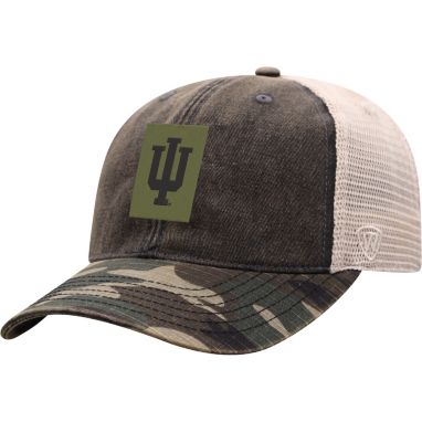sorry, Top of the World Men's Indiana Hoosiers Camo OHT Offroad Trucker Hat is currently out of stock