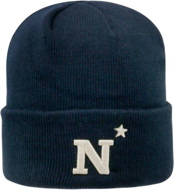 Top of the World Men's Navy Midshipmen Navy Cuff Knit Beanie