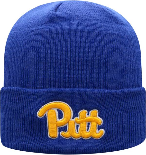 Top of the World Men's Pitt Panthers Blue Cuff Knit Beanie