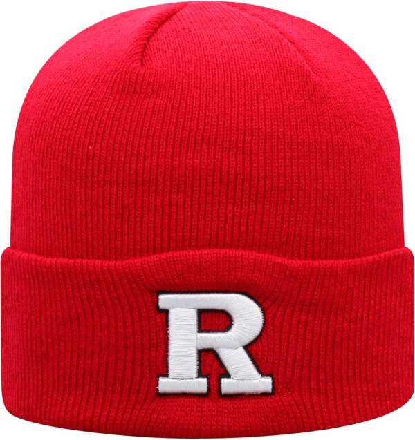 Top of the World Men's Rutgers Scarlet Knights Scarlet Cuff Knit Beanie