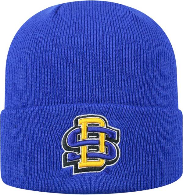 Top of the World Men's South Dakota State Jackrabbits Blue Cuff Knit Beanie