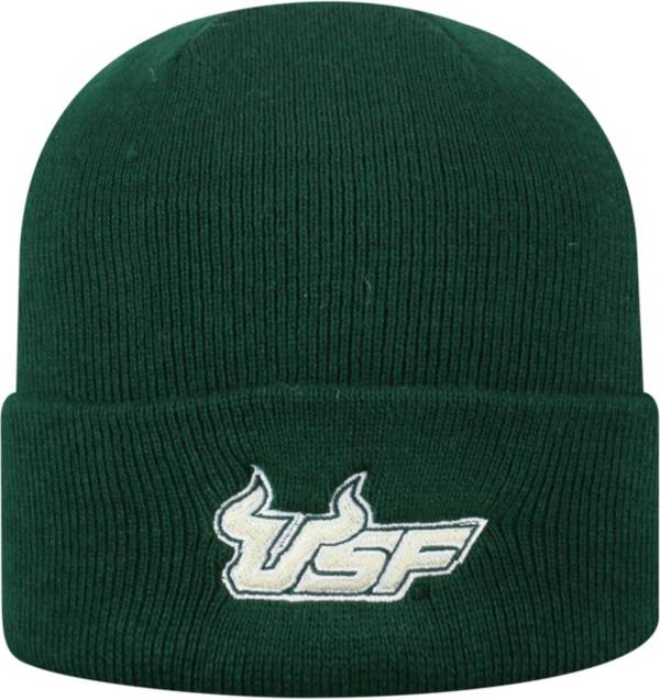 Top of the World Men's South Florida Bulls Green Cuff Knit Beanie