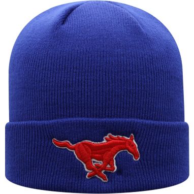 sorry, Top of the World Men's Southern Methodist Mustangs Blue Cuff Knit Beanie is currently out of stock