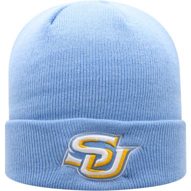 sorry, Top of the World Men's Southern University Jaguars Columbia Blue Cuff Knit Beanie is currently out of stock