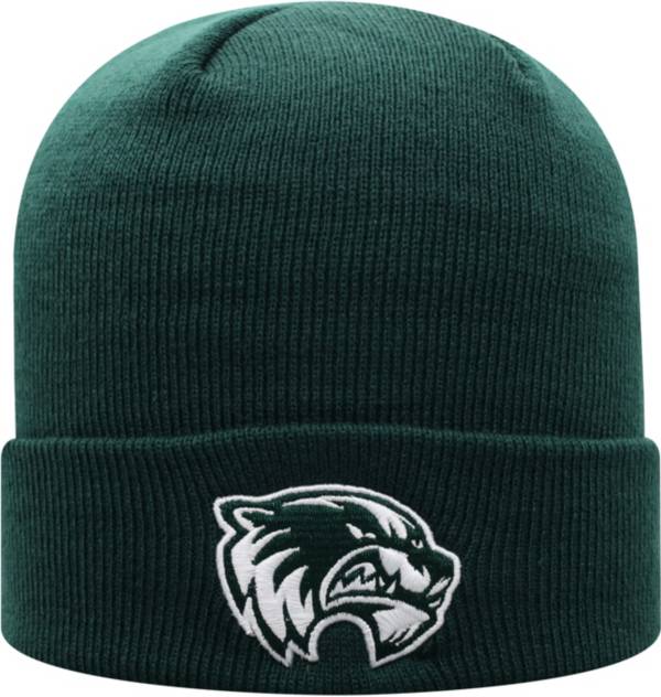 Top of the World Men's Utah Valley Wolverines Green Cuff Knit Beanie