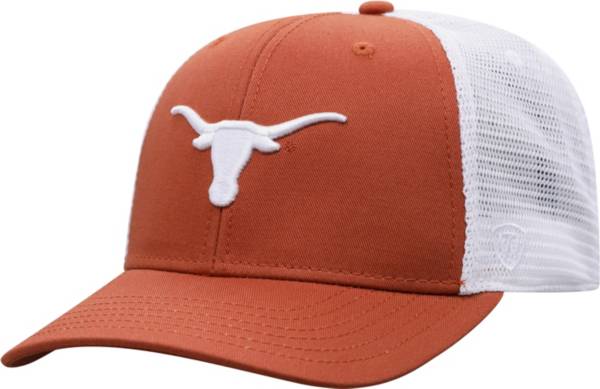 Top of the World Men's Texas Longhorns Burnt Orange/White BB Two-Tone Adjustable Hat