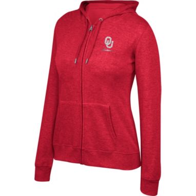 sorry, Top of the World Women's Oklahoma Sooners Crimson Essential Full-Zip Hoodie is currently out of stock