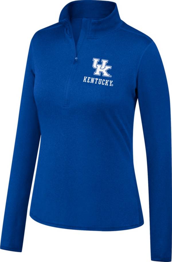 Top of the World Women's Kentucky Wildcats Blue Quarter-Zip Shirt product image