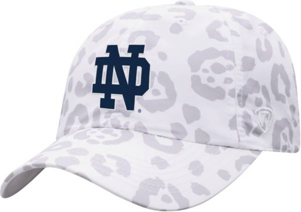 Top of the World Women's Notre Dame Fighting Irish Flaunt Adjustable White Hat