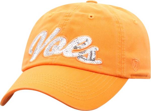 Top of the World Women's Tennessee Volunteers Tennessee Orange Sparkle Adjustable Hat