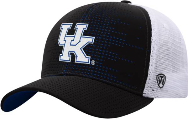 Top of the World Youth Kentucky Wildcats Crushed Adjustable Black Hat