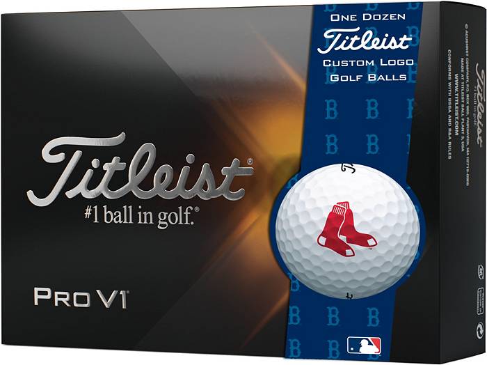 Titleist 2021 Pro V1 Boston Red Sox Golf Balls