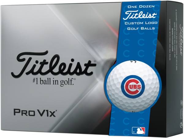 Titleist 2021 Pro V1x Chicago Cubs Golf Balls product image