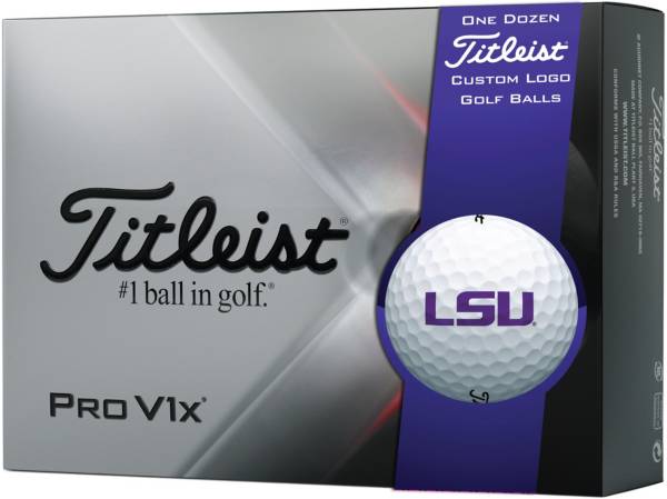 Titleist 2021 Pro V1x LSU Tigers Golf Balls product image