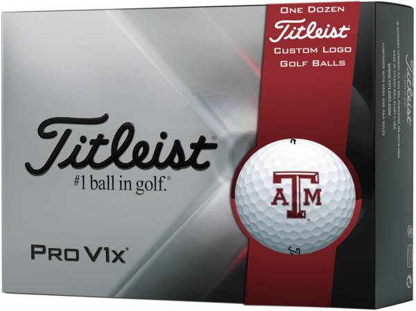Titleist 2021 Pro V1x Texas A&M Golf Balls product image