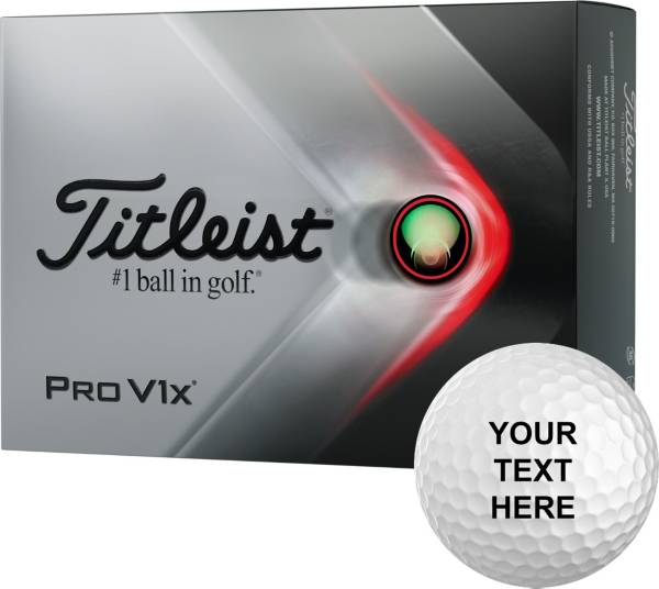 Titleist 2021 Pro V1x Same Number Personalized Golf Balls product image