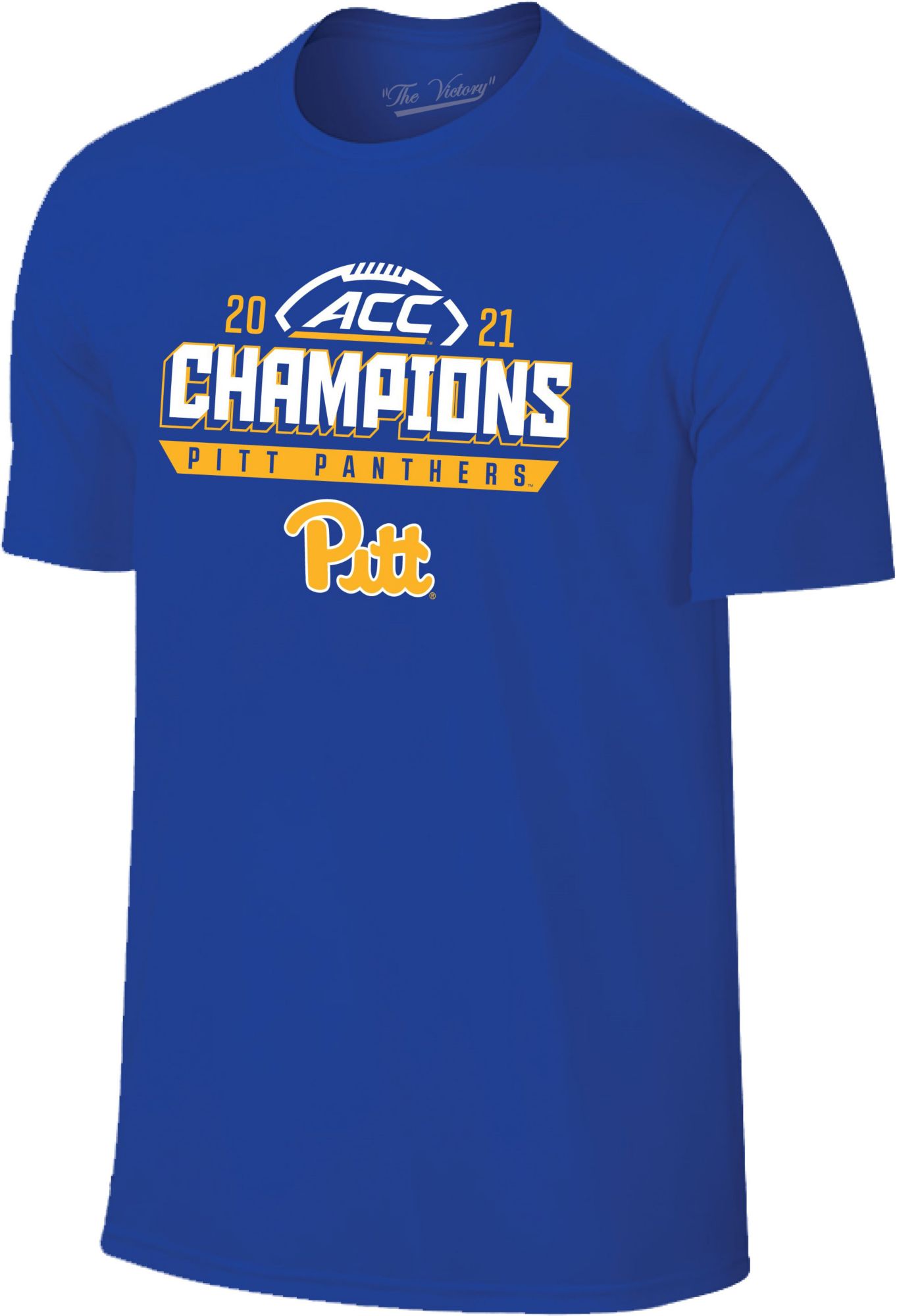 The Victory Men's 2021 ACC Football Champions Pitt Panthers Locker Room T-Shirt