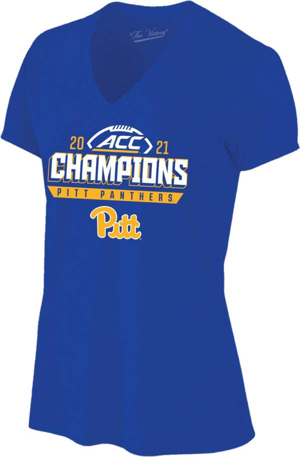 The Victory Women's 2021 ACC Football Champions Pitt Panthers Locker Room T-Shirt product image