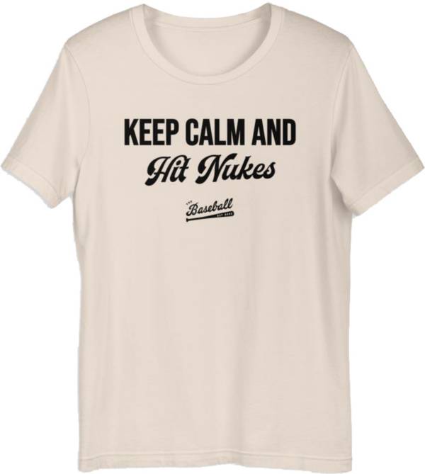 Baseball Bat Bros Adult "Keep Calm & Hit Nukes" T-Shirt product image