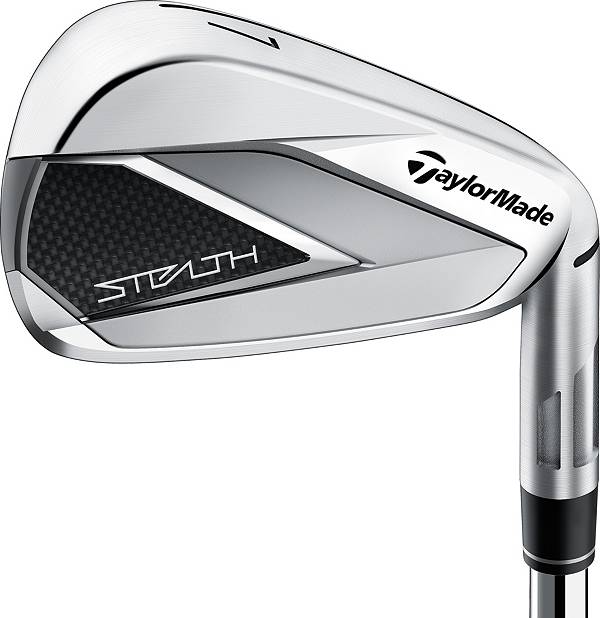 TaylorMade Stealth Iron Set - Steel - Right-Handed - 5-PW + AW - KBS Max 85 MT - Regular