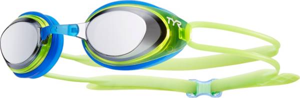 TYR Youth Blackhawk Mirrored Racing Goggles