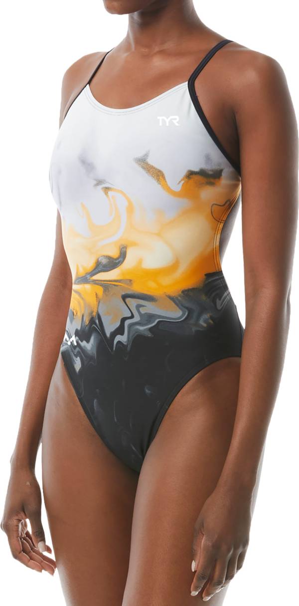 TYR x Simone Women's Night Dream Cutoutfit One Piece Swimsuit