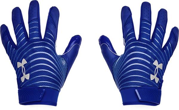 Blue under 2024 armour football gloves