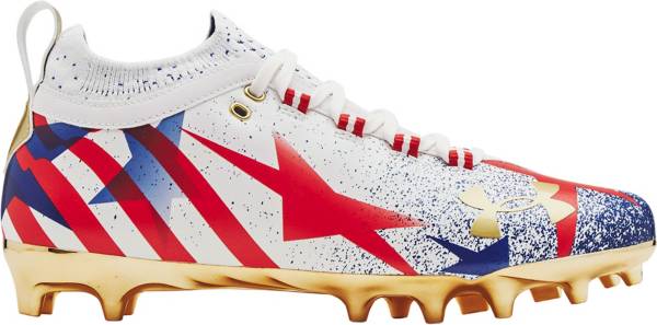Under Armour Men's Spotlight LE MC USA Football Cleats
