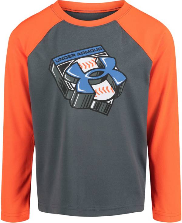 Under Armour Boys' Home Plate Long Sleeve T-Shirt