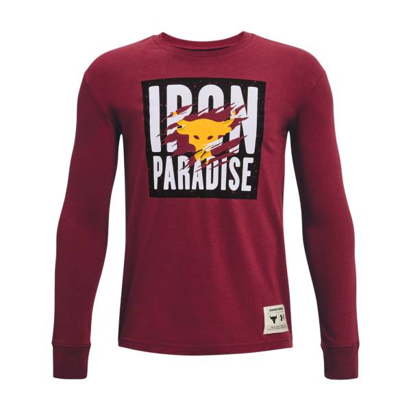 Under Armour Boys' Project Rock Live Iron Paradise Long Sleeve Shirt product image