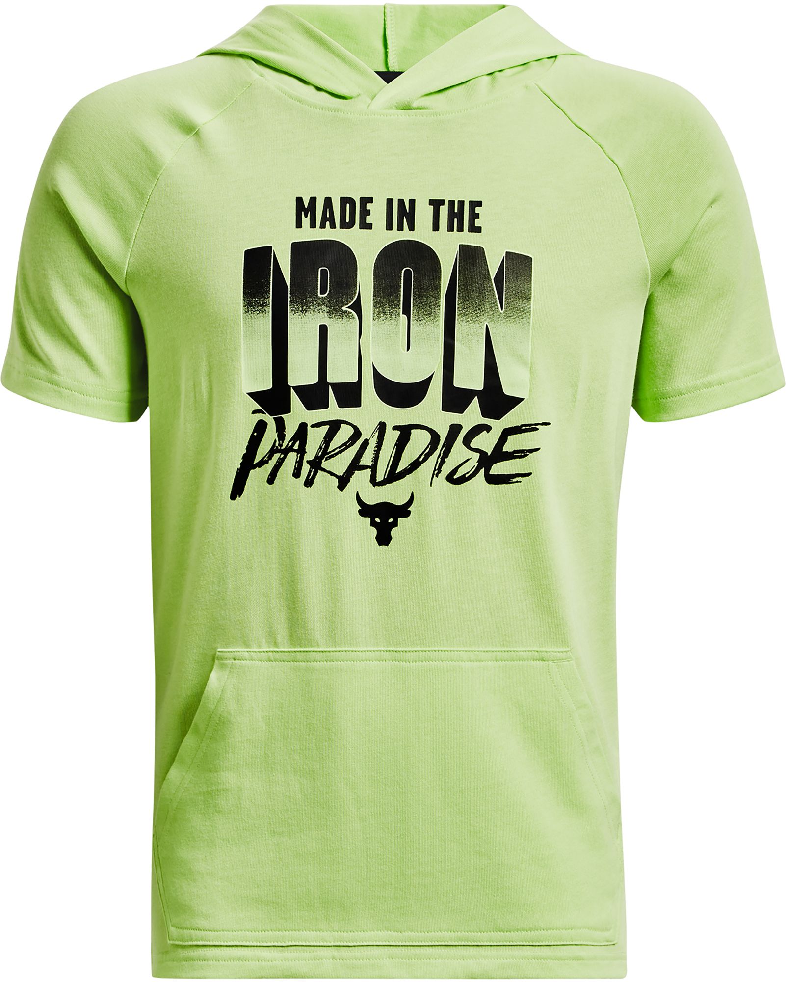 Under Armour Boys' Project Rock HC Short Sleeve Hoodie | Dick's Sporting  Goods