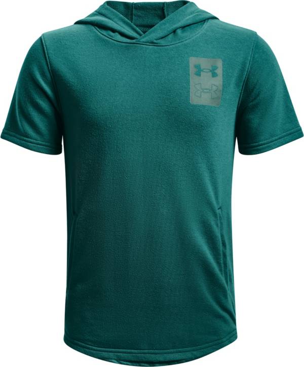 Under Armour Boys' Rival Terry Short Sleeve Hoodie product image