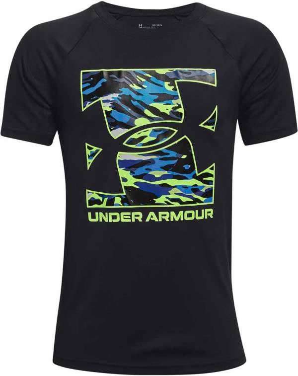 Under Armour Girls' Tech™ Box Logo Short Sleeve Shirt