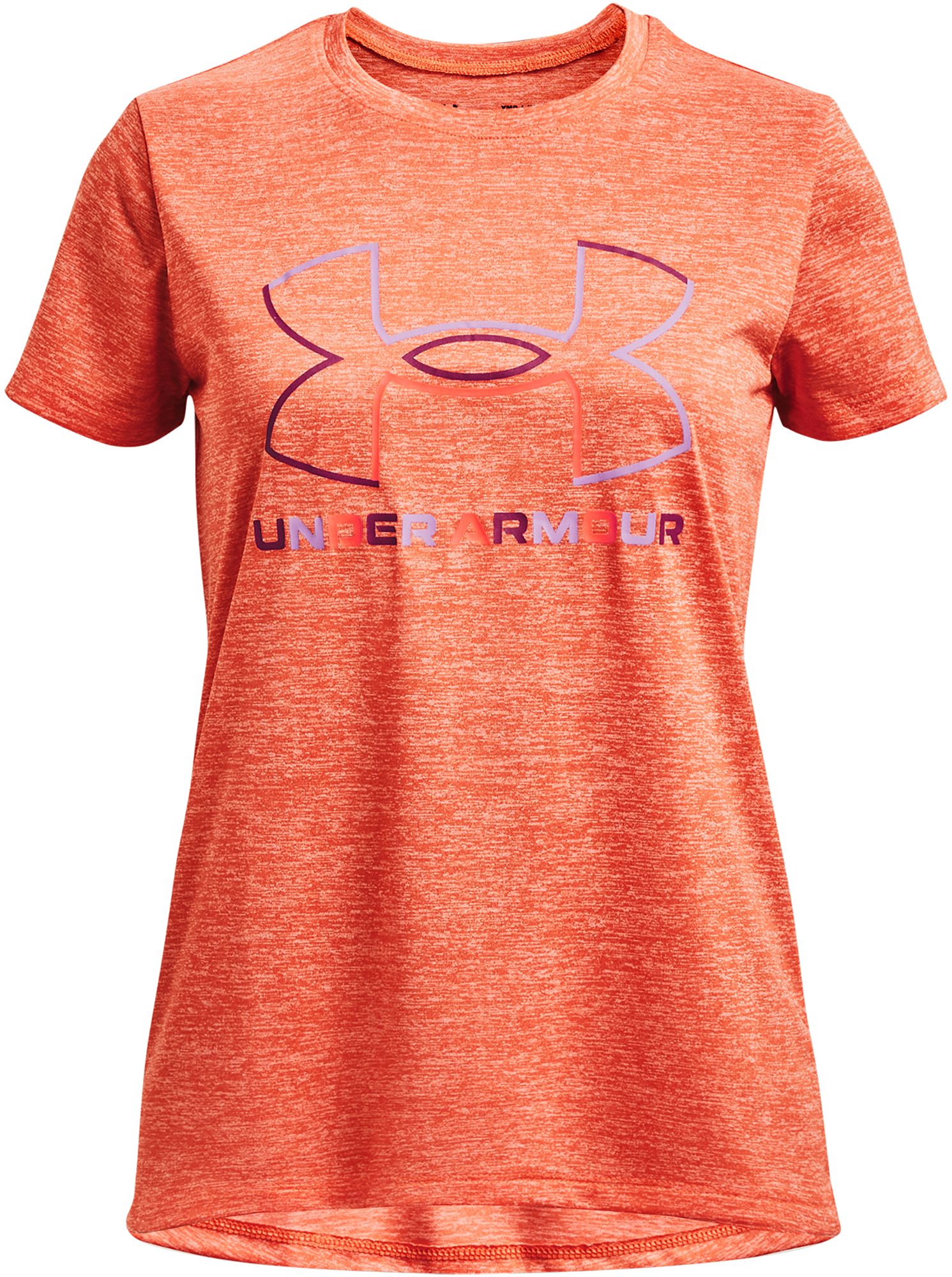 Under Armour Girls' Big Logo Twist Short Sleeve T-Shirt product image