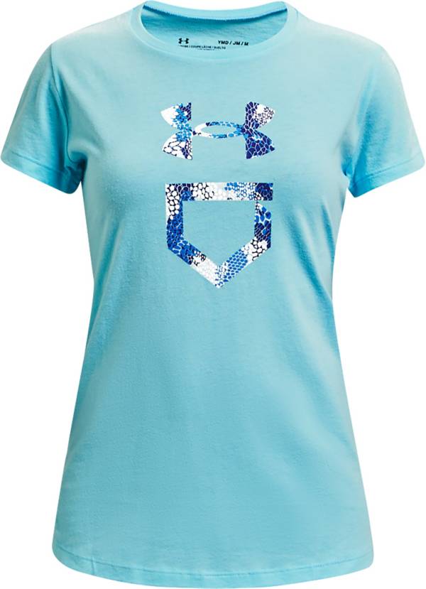 Under Armour Girls' Softball Graphic Branded T-Shirt product image