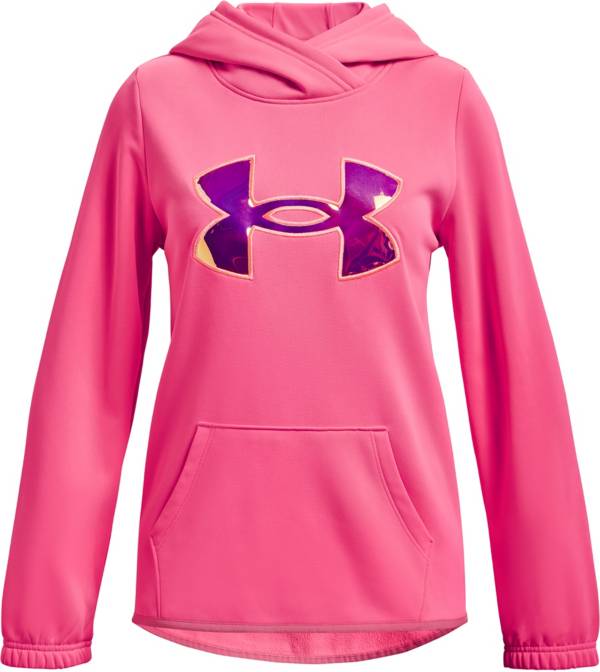 Under Armour Girls' Armour Fleece Iridescent Hoodie | Dick's Sporting Goods