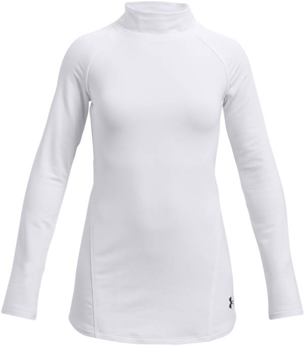 Under Armour Girls' ColdGear Long Sleeve Mock Neck Shirt product image